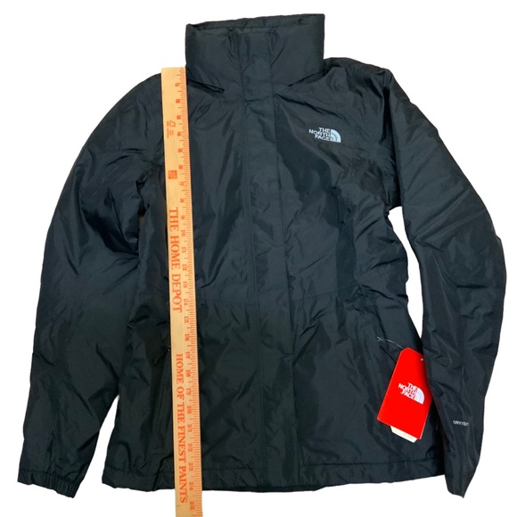 New The North Face Women's Small Resolve Insulated Jacket - TNF Black & TNF - Picture 4 of 5